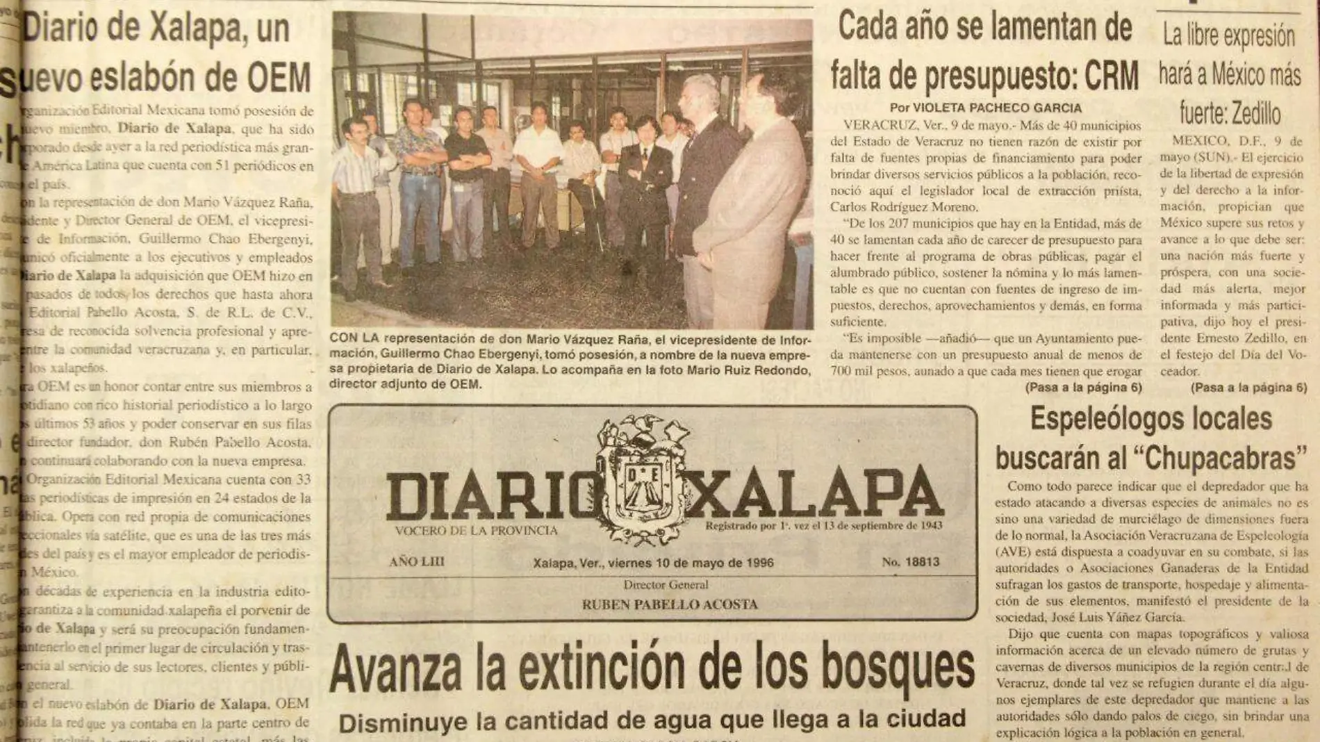 Diario de Xalapa, primeras impresiones